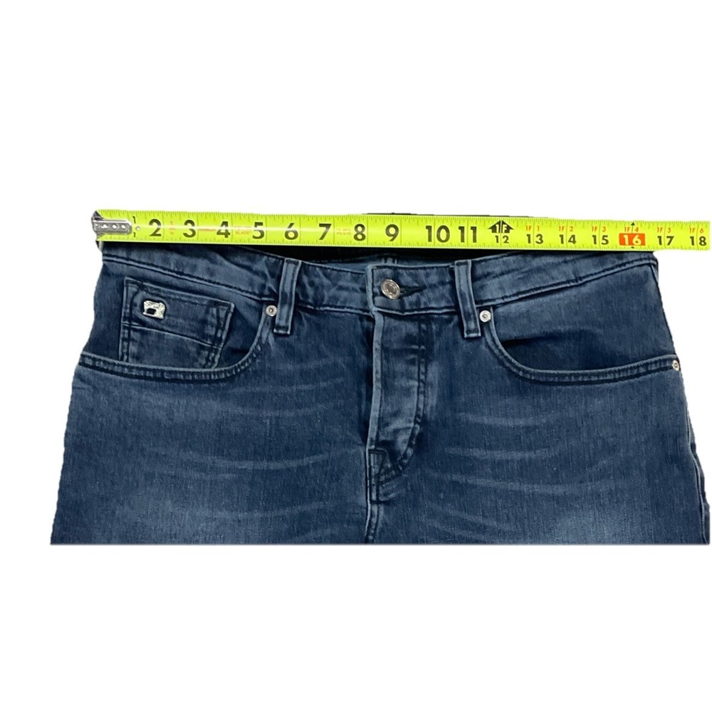 Scotch & Soda Ralston Jeans Mens 33x31 Blue Denim Amsterdam Blauw Straight Leg - Picture 2 of 12